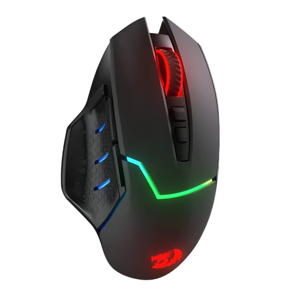 REDRAGON Mirage Pro 8000DPI RGB Wireless Gaming Mouse - Black
