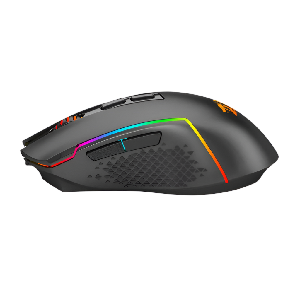 REDRAGON Trident Pro 8000DPI RGB Gaming Mouse - Black