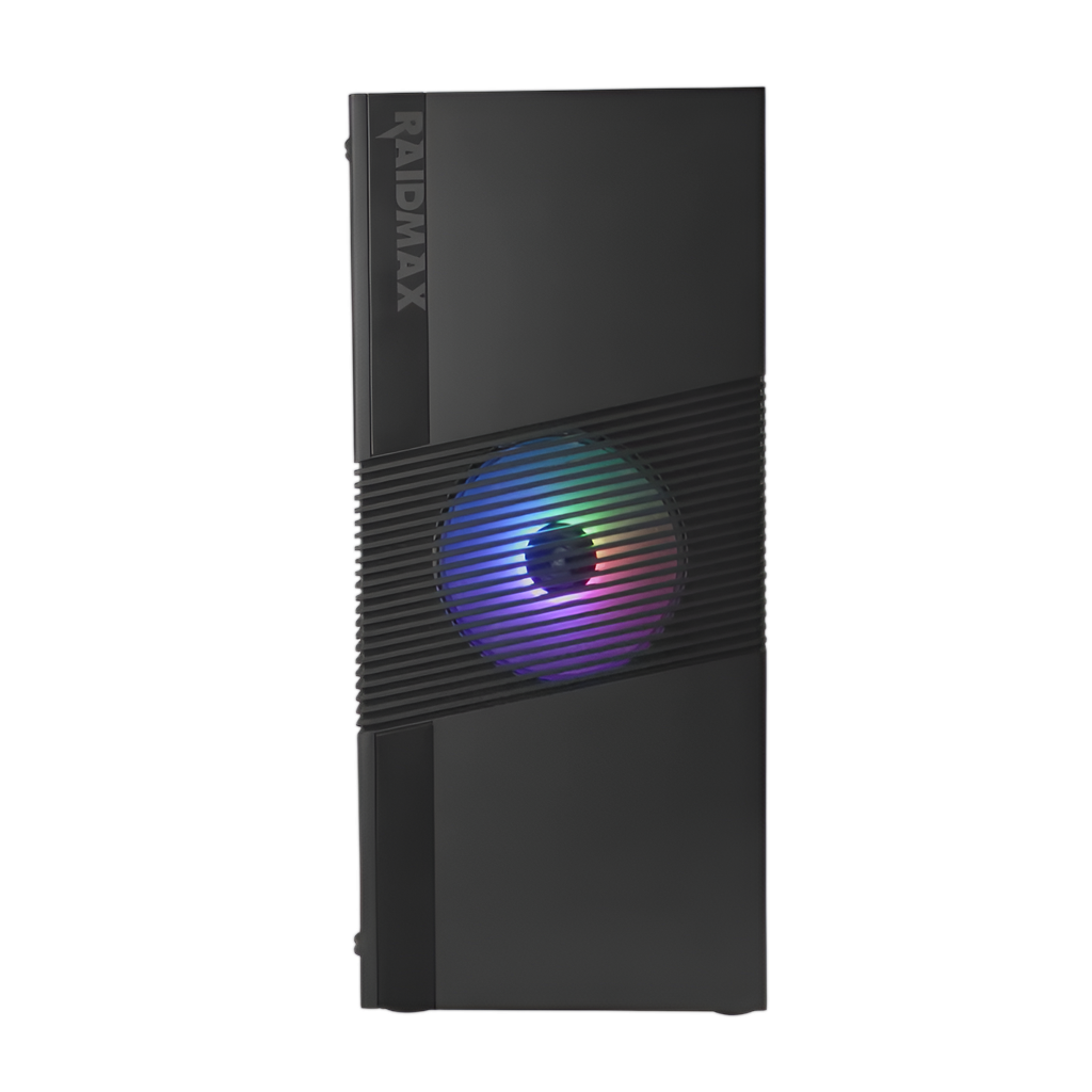 Raidmax H704 ATX | Micro-ATX | Mini-ITX ARGB Sync Mid-Tower Gaming Chassis - Black
