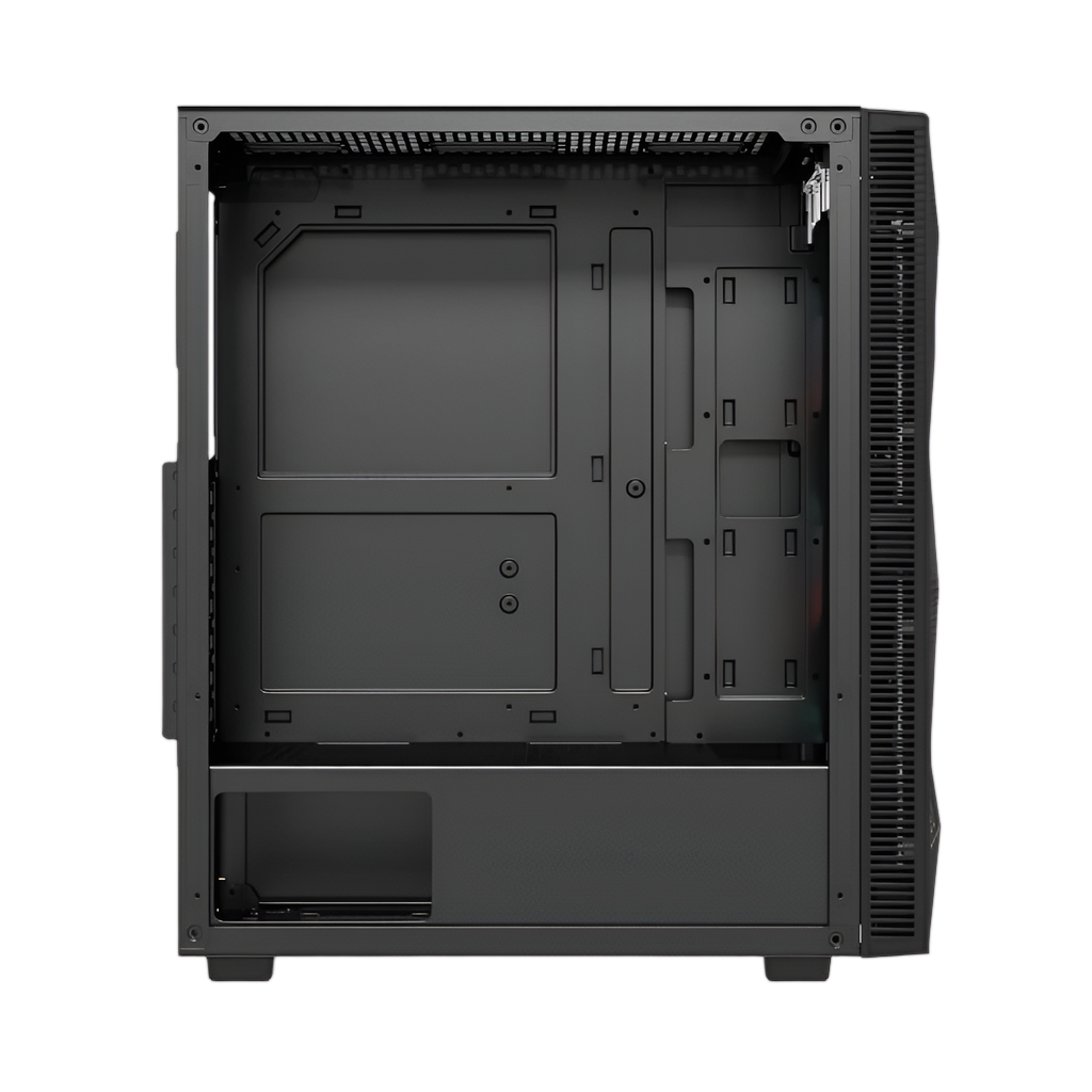 Raidmax V151TBS ATX | Micro-ATX | Mini-ITX RGB Mid-Tower Gaming Chassis - Black