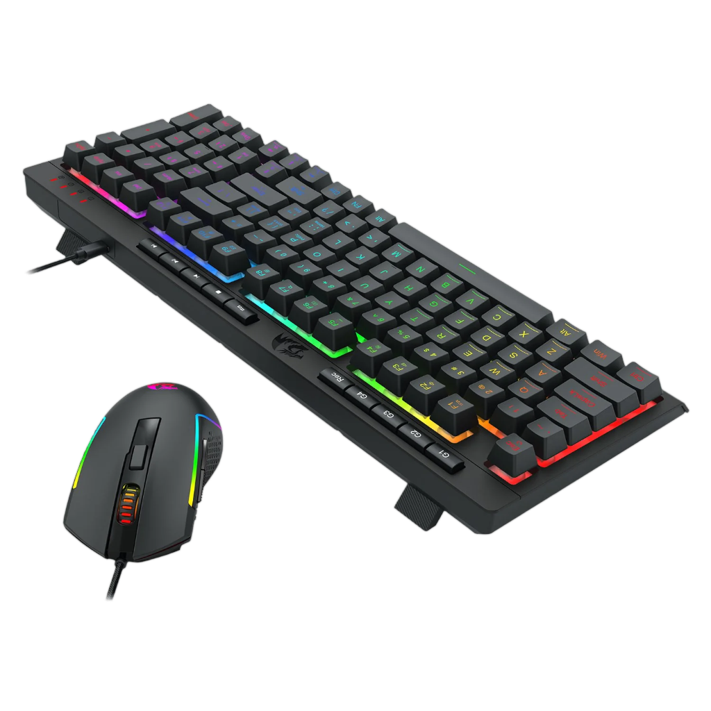Redragon 4-in-1 Keyboard | Mouse | Mousepad | RGB Headset Gaming Combo