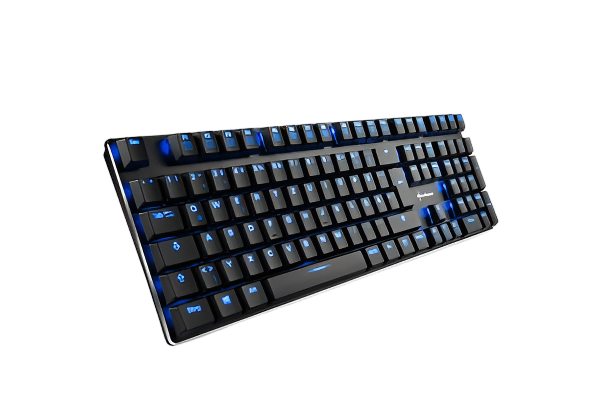 Sharkoon PureWriter Mechanical USB lkeyboard with Nuetral