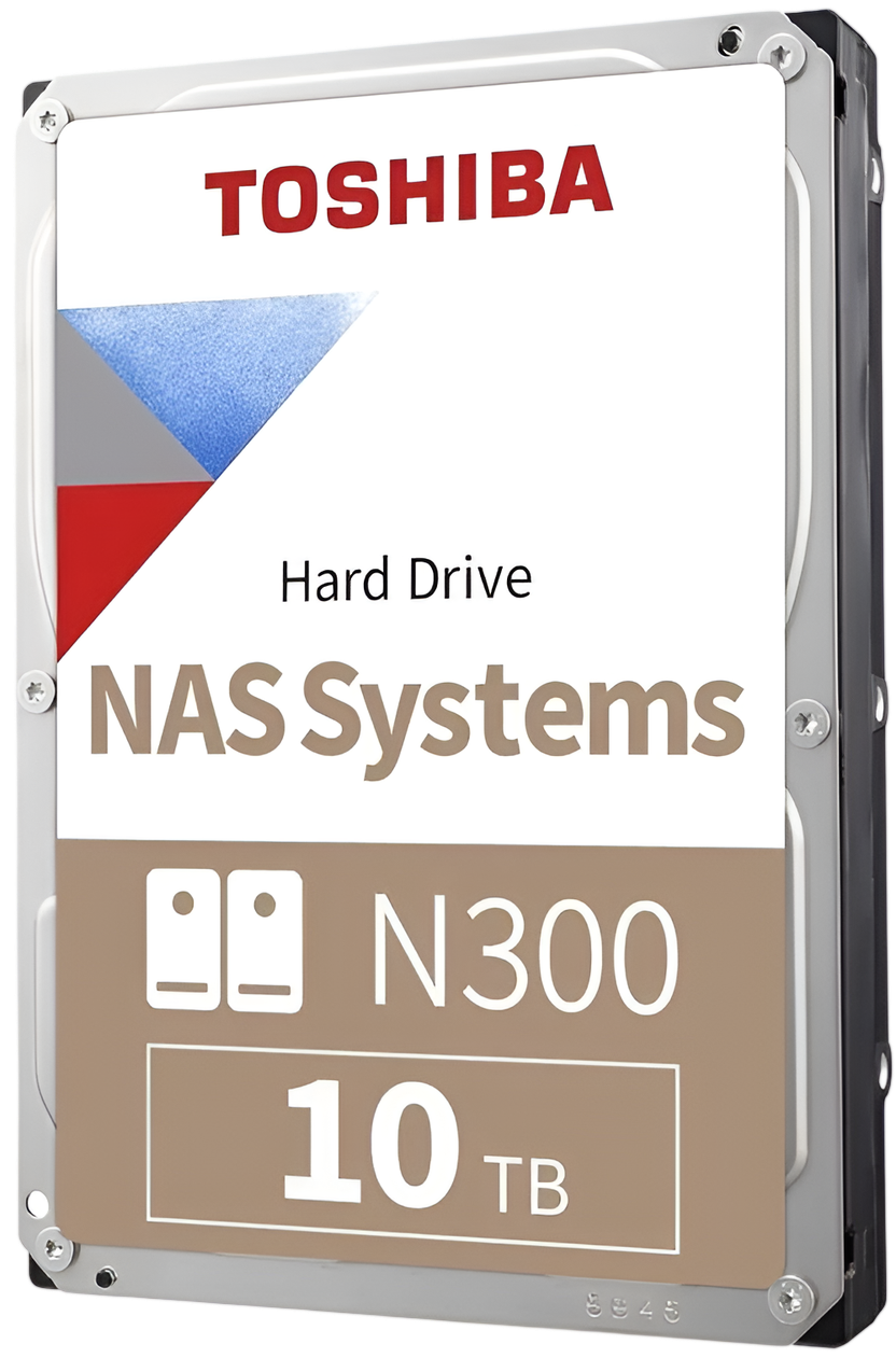 Toshiba 10TB N300 NAS 3.5 inch SATA Hard Drive