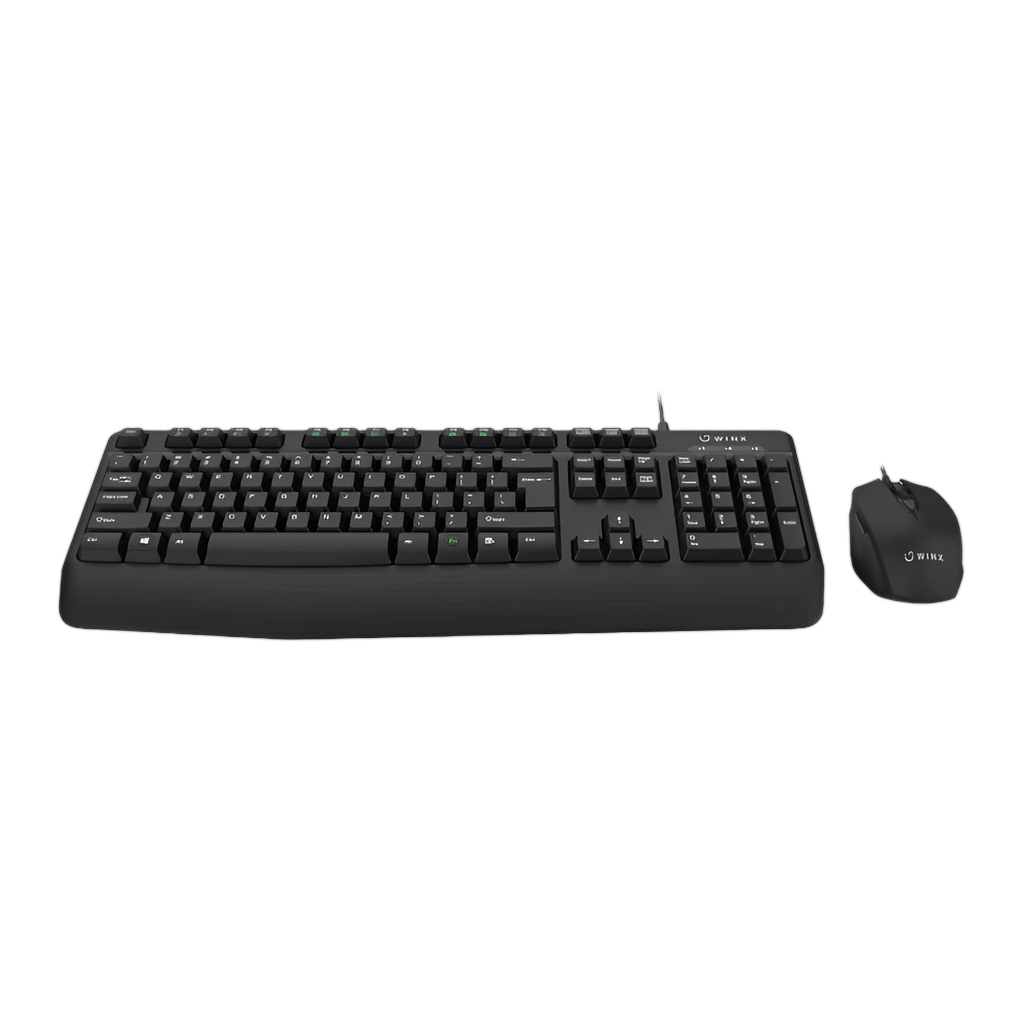 WINX DO Essential Wired Keyboard and Mouse Combo