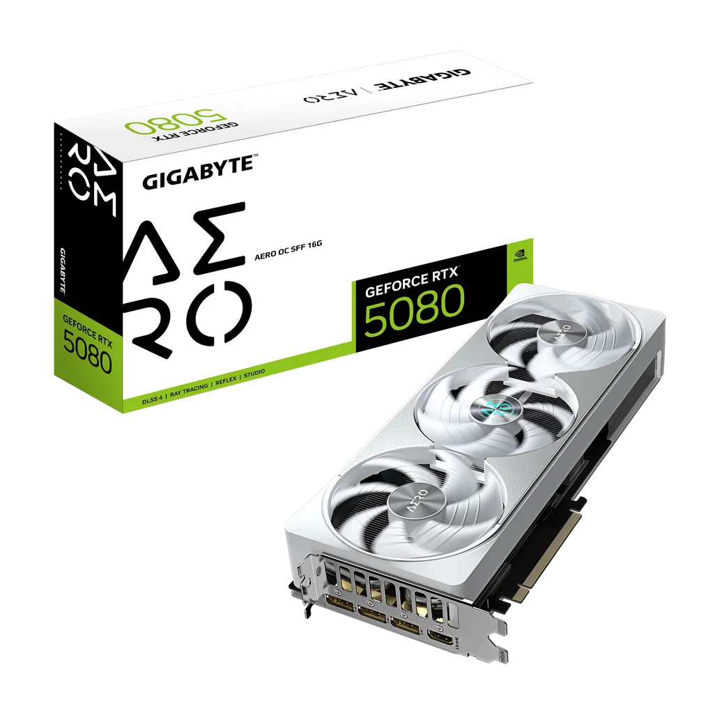 Gigabyte GeForce RTX™ 5080 AERO OC SFF 16G