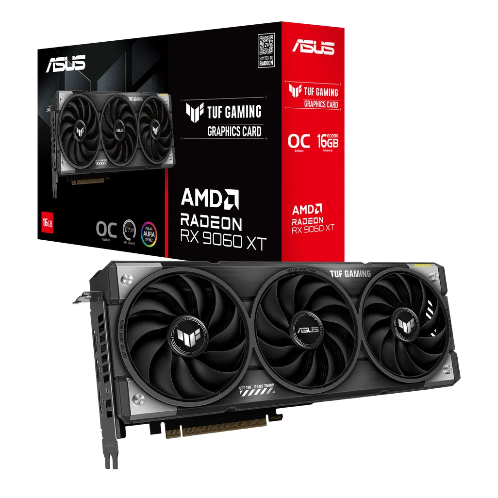 ASUS TUF Gaming Radeon RX 9060 XT OC Edition 16GB