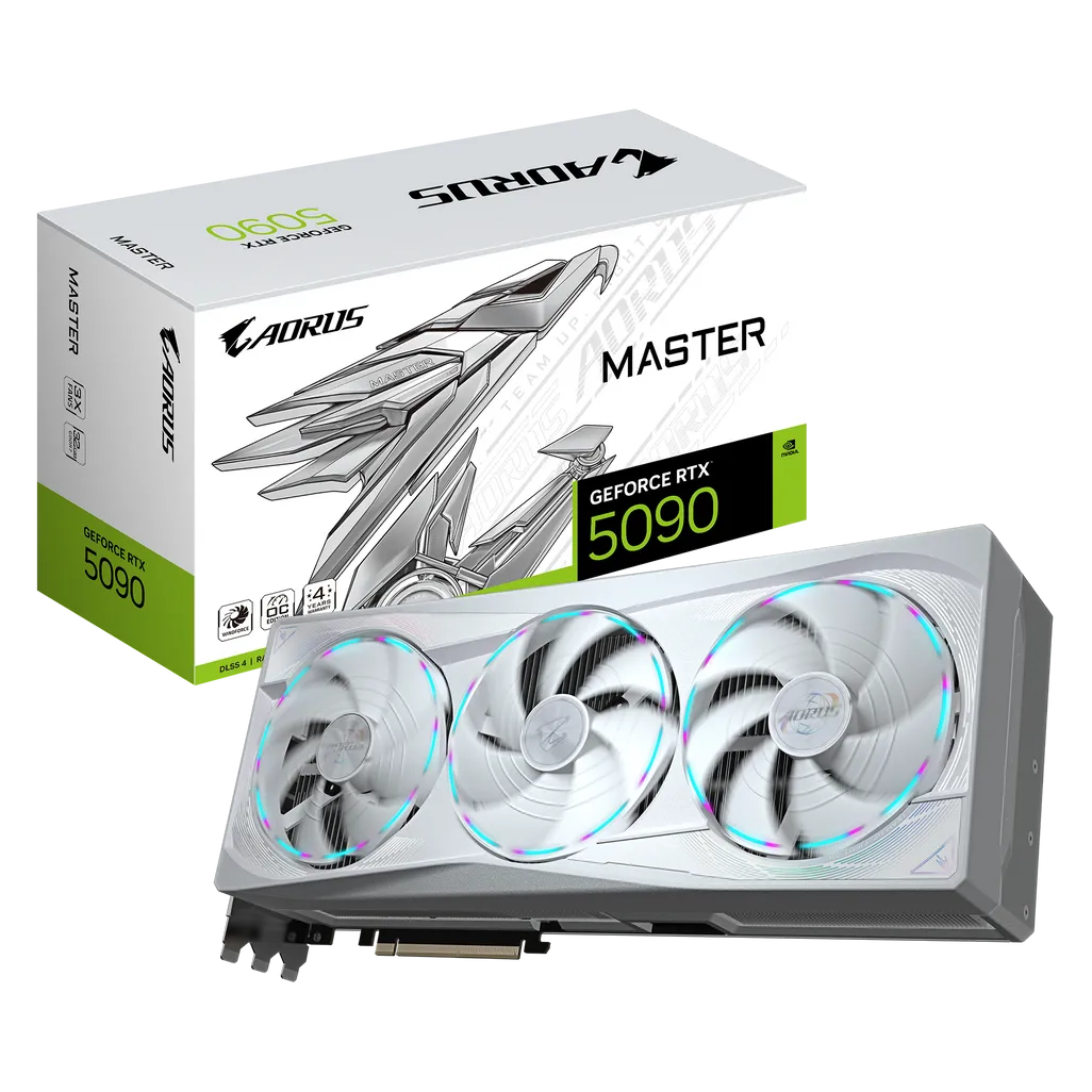 Gigabyte AORUS GeForce RTX™ 5090 MASTER ICE 32G