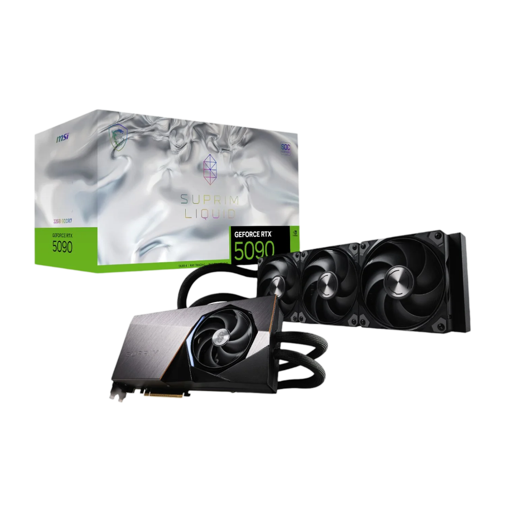 MSI GeForce RTX 5090 SUPRIM LIQUID SOC 32GB Graphics Card