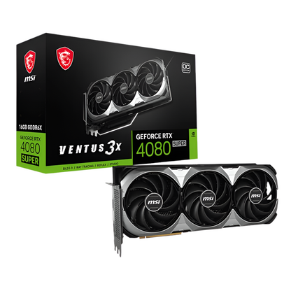 MSI Nvidia GeForce RTX 4080 Super Ventus 3x 16GB Graphics Card