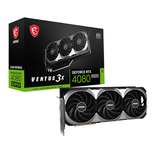 MSI Nvidia GeForce RTX 4080 Super Ventus 3x 16GB Graphics Card