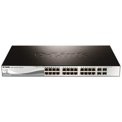 D-Link 28 Port Gigabit Smart Managed Po E Switch DGS-1210-28P