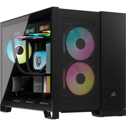 CORSAIR 2500D AIRFLOW Mid-Tower Dual Chamber PC Case - Black