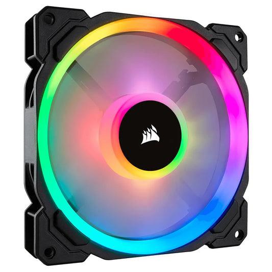 LL140 RGB 140mm Dual Light Loop RGB LED PWM Fan — Single Pack