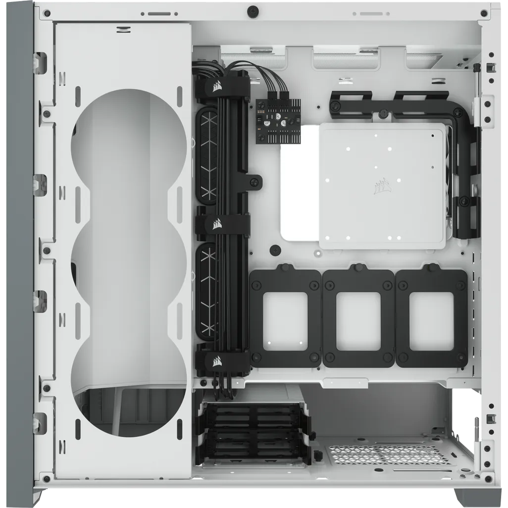 CORSAIR 5000 D Airflow White Tempered Glass Mid Tower