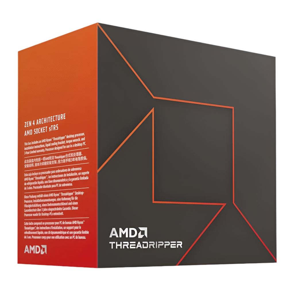 AMD RYZEN Threadripper 7960WX 24-Core 4.2GHz sTR5 CPU