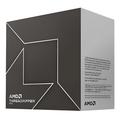 AMD RYZEN Threadripper Pro 7995WX 2.5Ghz 96-Core CPU