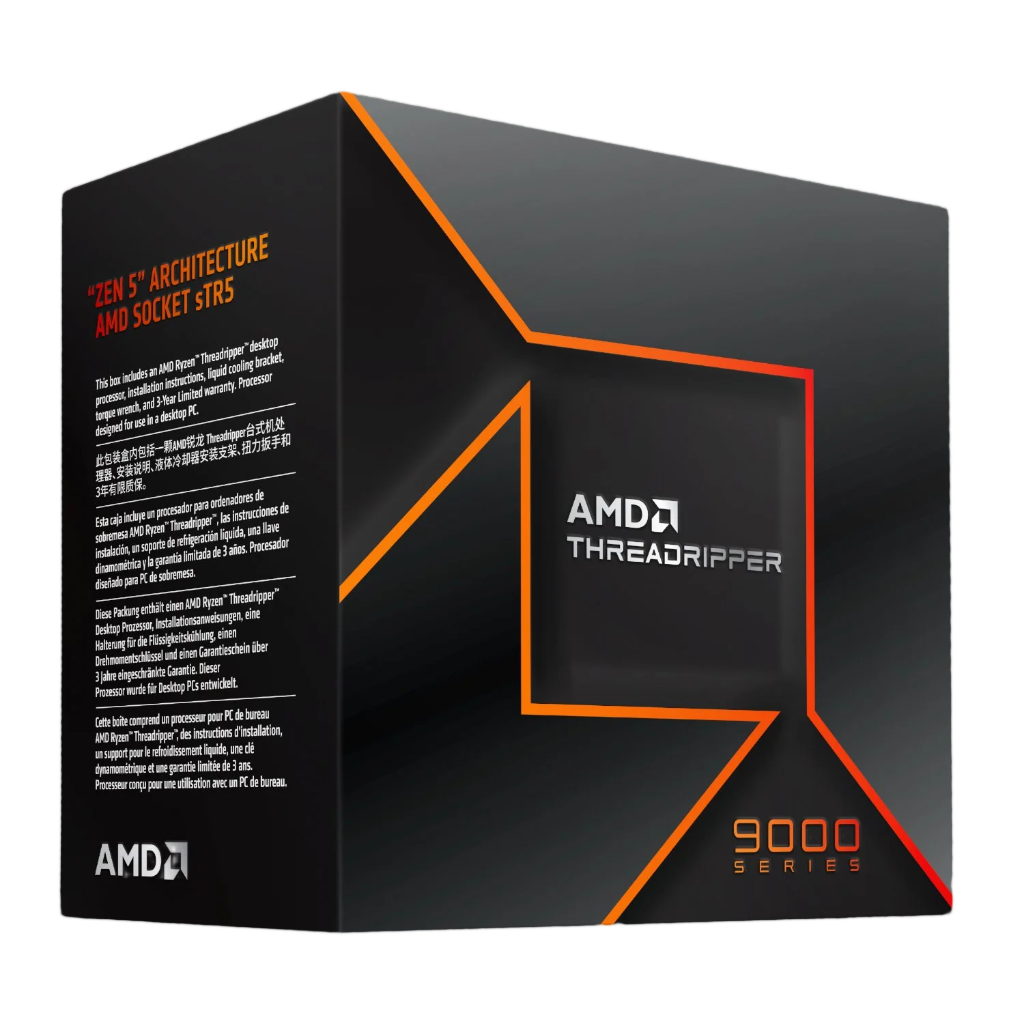 AMD Ryzen Threadripper 9970WX 32-Core 4.0GHz CPU