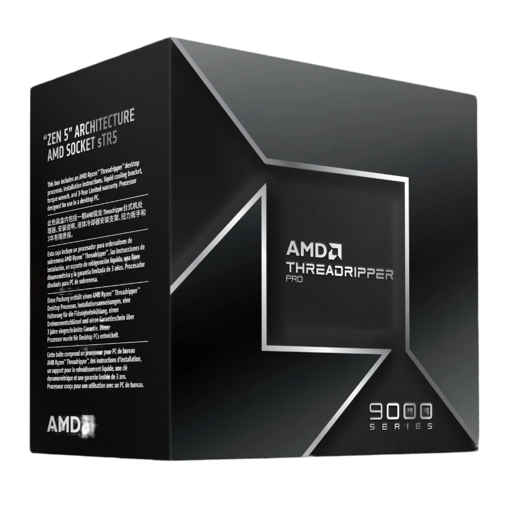 AMD Ryzen Threadripper Pro 9995WX 96-Core 2.5GHz CPU