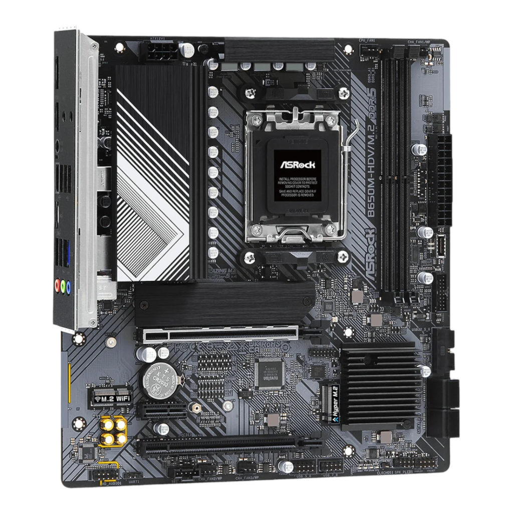 ASRock B650M-HDV/M.2 AM5 Micro-ATX Motherboard