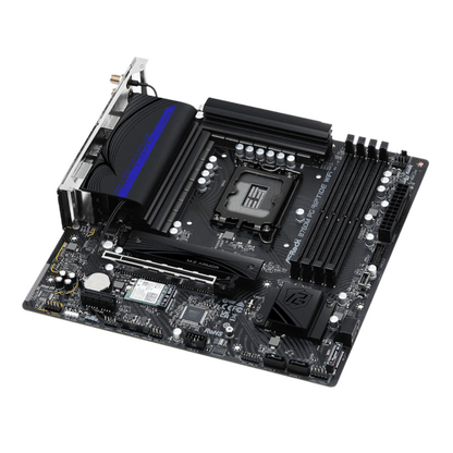 ASRock B760M PG Riptide Wi-Fi Intel LGA1700 Micro-ATX Motherboard