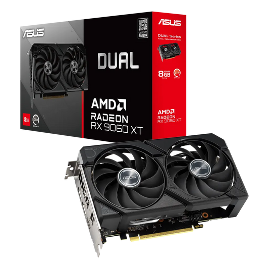ASUS Dual Radeon™ RX9060XT 8GB GDDR6