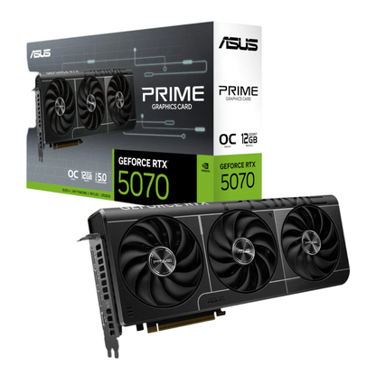 ASUS PRIME GeForce RTX™ 5070 12GB GDDR7 OC 12GB Graphics Card