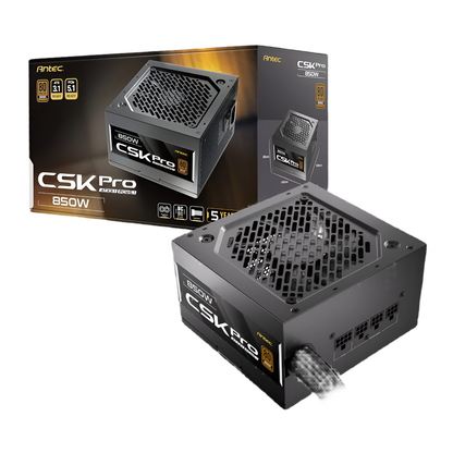 Antec FLUX ATX Gaming Chassis and CSK 850W Power Supply Pro Combo