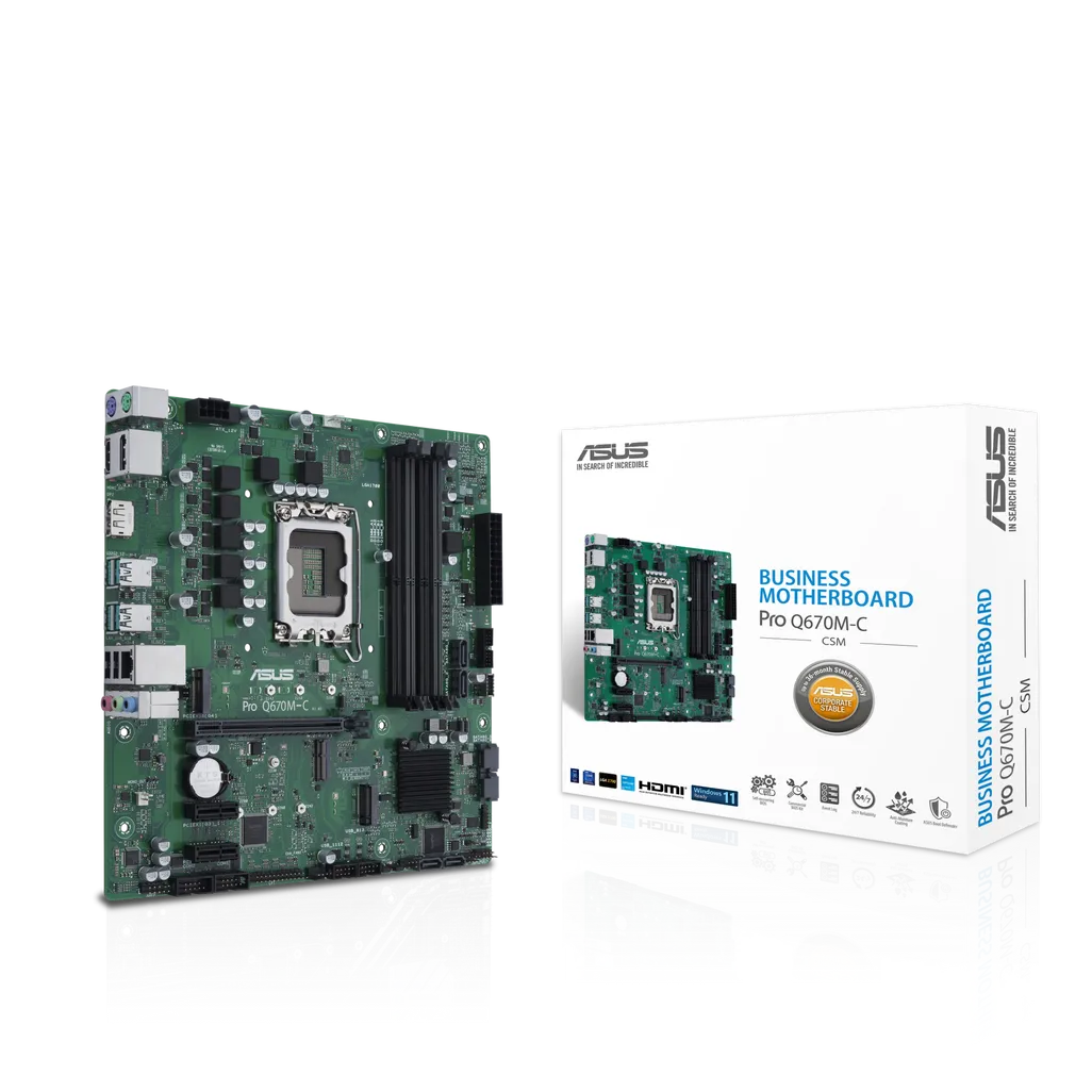Asus Motherboard Pro Q670M-C-CSM