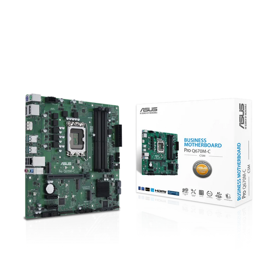 Asus Motherboard Pro Q670M-C-CSM