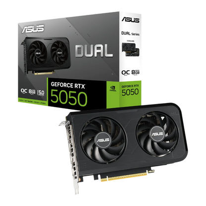 Asus Nvidia GeForce RTX 5050 Dual OC 8GB GDDR6 Graphics Card