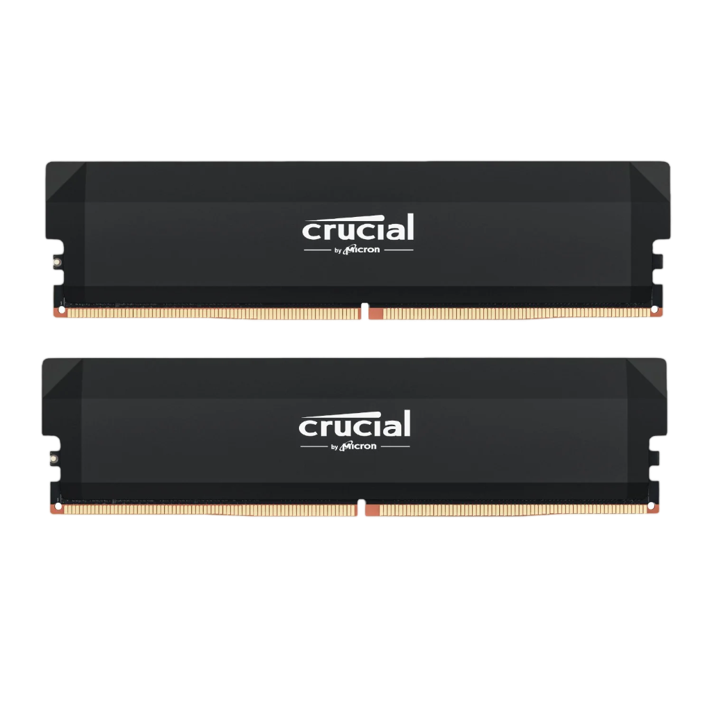 Crucial Pro DDR5 6000MHz 32GB Overclocking Memory Kit - Black