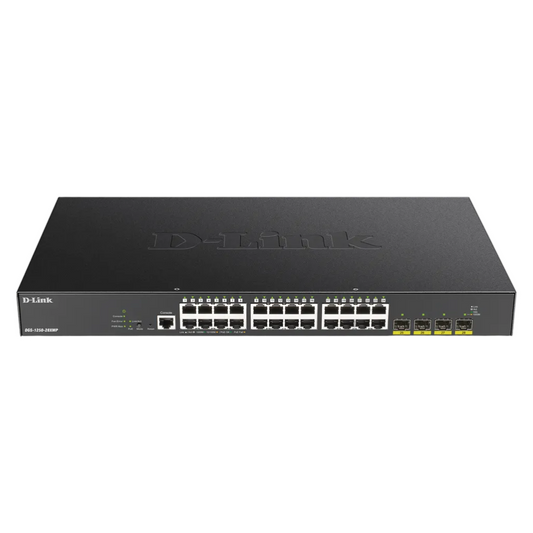 D-Link DGS-1250-28XMP 28-Port Smart Managed Metro Switch