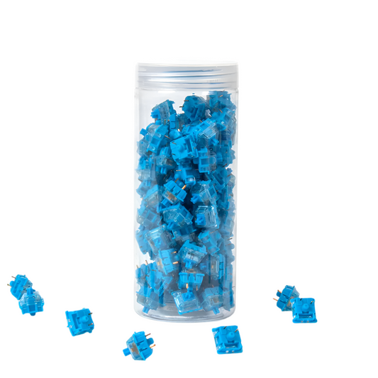 Keychron Blue Gateron Phantom Switches 110 pcs