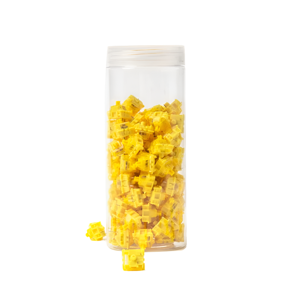 Keychron Yellow Gateron Phantom Switches 110 pcs