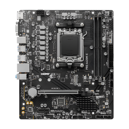 MSI A620M-E PRO AMD AM5 MATX Gaming Motherboard