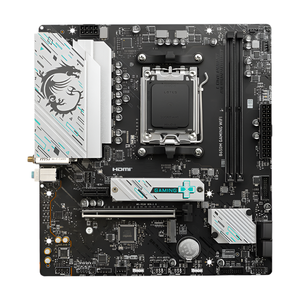 MSI B650M GAMING WIFI AMD AM5 mATX Gaming Motherboard