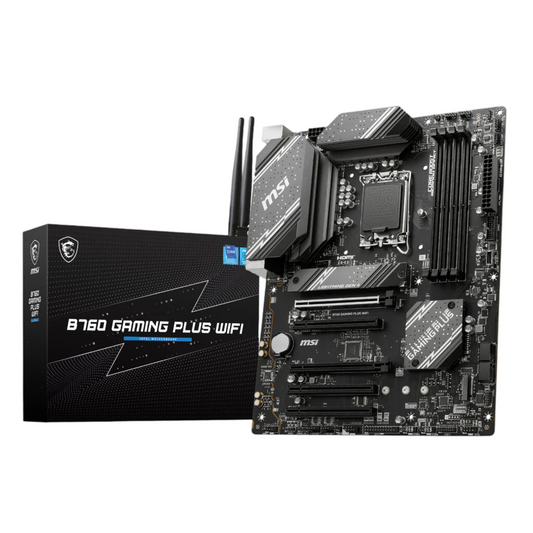 MSI B760 GAMING PLUS WIFI DDR5 LGA1700 ATX Motherboard