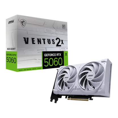 MSI GF RTX 5060 VENTUS 2X OC 8GB WH
