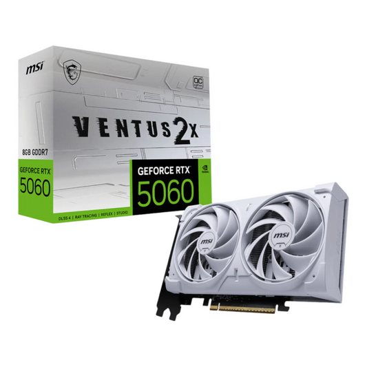 MSI GF RTX 5060 VENTUS 2X OC 8GB WH
