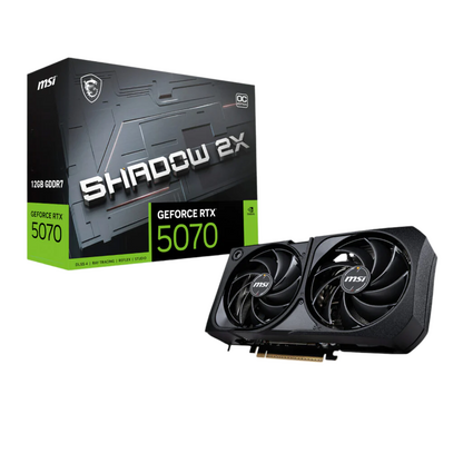 MSI GeForce RTX 5070 SHADOW 2X OC 12GB Graphics Card