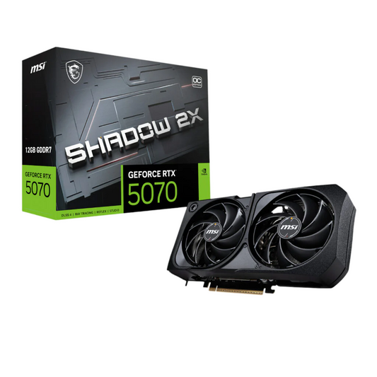 MSI GeForce RTX 5070 SHADOW 2X OC 12GB Graphics Card
