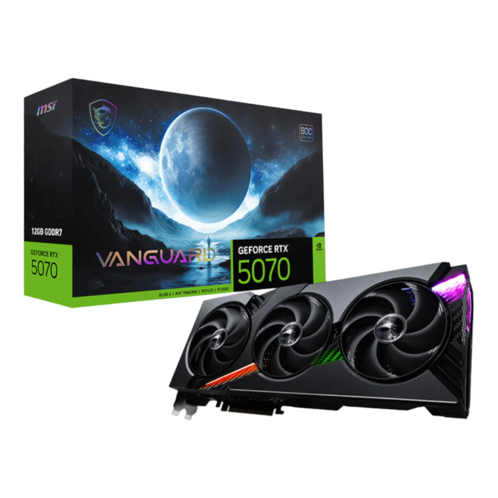 MSI GeForce RTX 5070 VANGUARD SOC 12GB Graphics Card