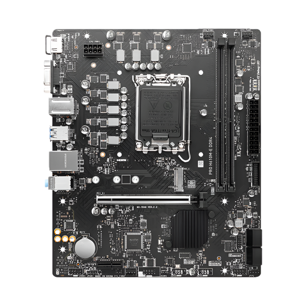 MSI H610M-E PRO Intel LGA1700 M-ATX Motherboard