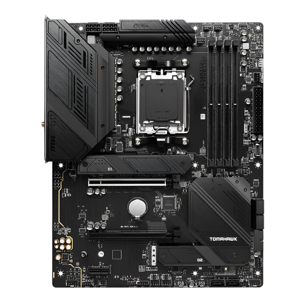 MSI MAG B650 TOMAHAWKWIFI AMD AM5 ATX Gaming Motherboard