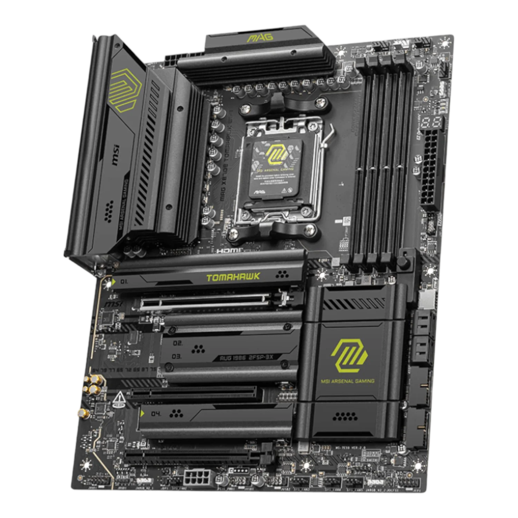 MSI MAG X870E TOMAHAWK WIFI AM5 ATX DDR5 Gaming Motherboard