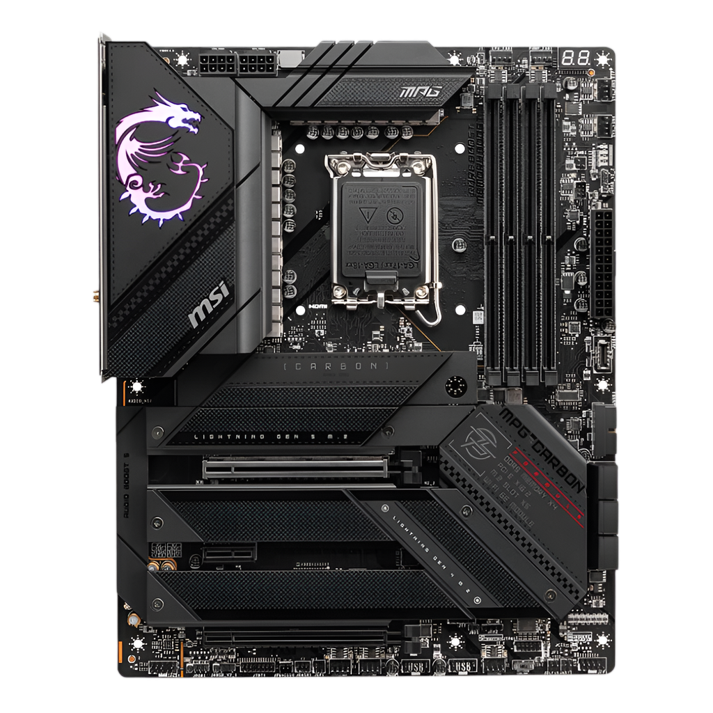 MSI MPG Z790 CARBON WIFI DDR5 LGA1700 ATX Gaming Motherboard