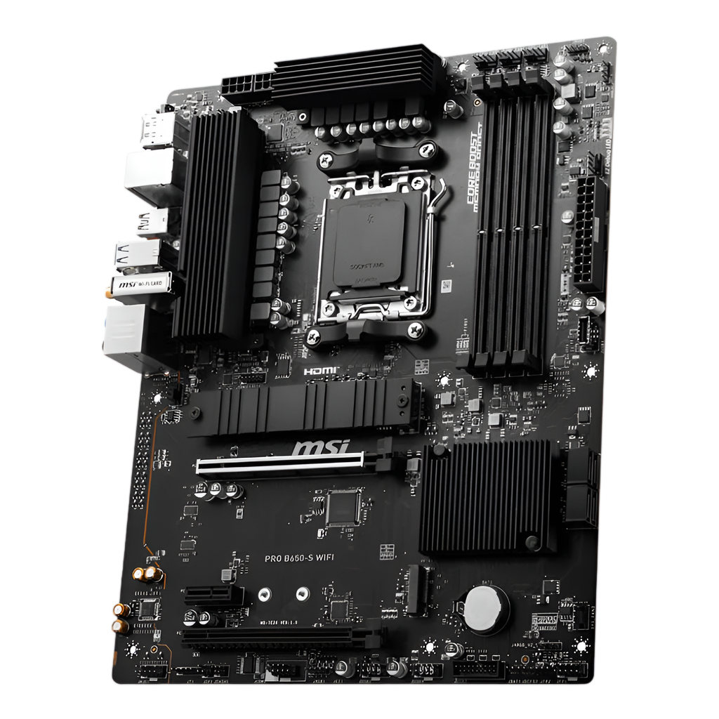 MSI PRO B650-S Wi-Fi AMD AM5 ATX Gaming Motherboard