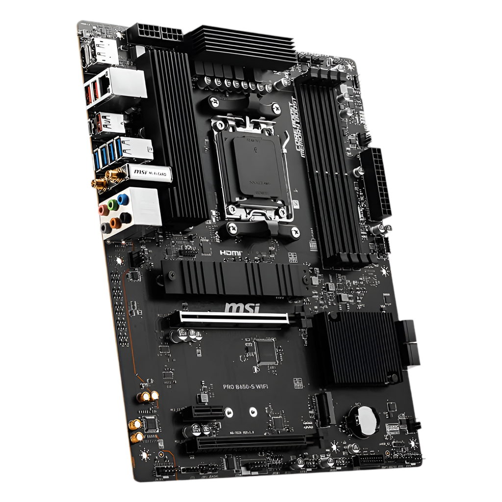 MSI PRO B650-S Wi-Fi AMD AM5 ATX Gaming Motherboard