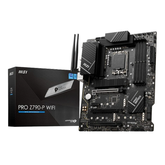 MSI PRO Z790-P WIFI Motherboard – Intel Z790, Wi-Fi 6E, DDR5, ATX