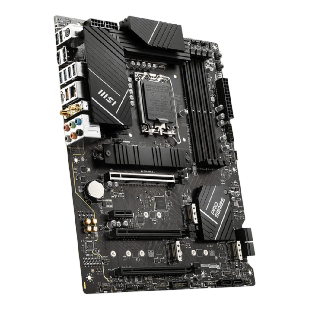 MSI PRO Z790-P WIFI Motherboard – Intel Z790, Wi-Fi 6E, DDR5, ATX